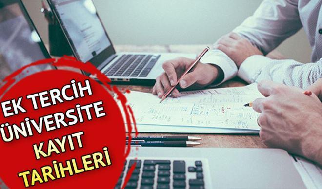 Ek tercih üniversite kayıtları ne zaman yapılacak? 2020 ÖSYM üniversite ikinci kayıt tarihleri Ek tercih üniversite kayıtları ne zaman yapılacak? 2020 ÖSYM üniversite ikinci kayıt tarihleri