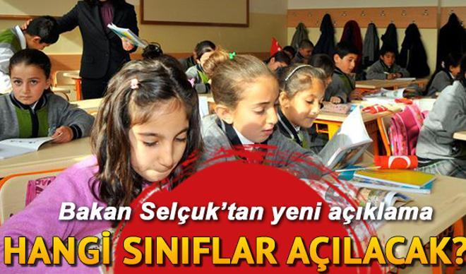 Son dakika haberi: 2. sınıflar ve diğer sınıflar için okullar ne zaman açılacak? Milli Eğitim Bakanı CNN Türk canlı yayınında açıkladı! Son dakika haberi: 2. sınıflar ve diğer sınıflar için okullar ne zaman açılacak? Milli Eğitim Bakanı CNN Türk canlı yayınında açıkladı!