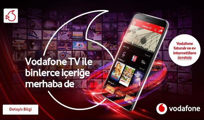 Vodafone TV ile binlerce içeriği dilediğiniz yerden izleyin Vodafone TV ile binlerce içeriği dilediğiniz yerden izleyin