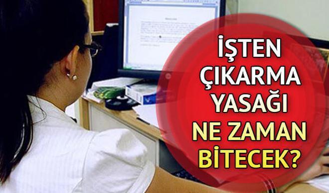 İşten çıkarma yasağı uzatıldı mı? İşten çıkarma yasağı o tarihe kadar devam edecek! İşten çıkarma yasağı uzatıldı mı? İşten çıkarma yasağı o tarihe kadar devam edecek!