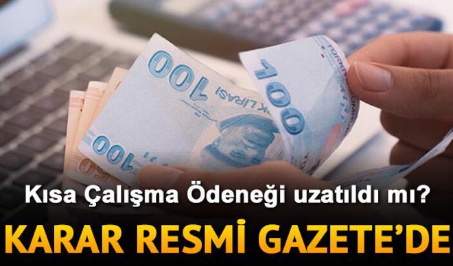 Son dakika haberi: Kısa çalışma ödeneği uzatıldı mı? Kısa çalışma ödeneğiyle ilgili karar Resmi Gazete'de Son dakika haberi: Kısa çalışma ödeneği uzatıldı mı? Kısa çalışma ödeneğiyle ilgili karar Resmi Gazete'de