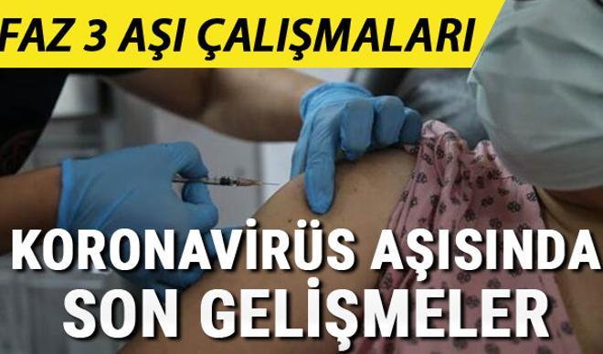 Son dakika haberler... Koronavirüs (corona virus) aşısı bulundu mu? Korona virüs aşısında son durum: Faz 3 aşamasındaki aşı... Son dakika haberler... Koronavirüs (corona virus) aşısı bulundu mu? Korona virüs aşısında son durum: Faz 3 aşamasındaki aşı...