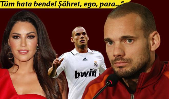 Son Dakika | Wesley Sneijder'den olay itiraflar! "Her şeyi mahvettim..." Son Dakika | Wesley Sneijder'den olay itiraflar! "Her şeyi mahvettim..."