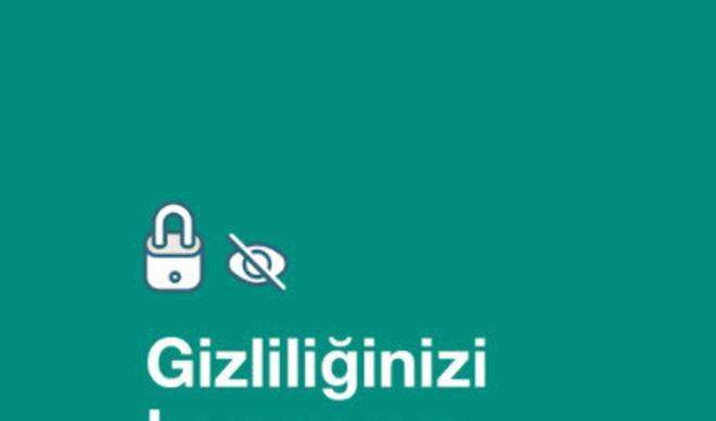 WhatsApp'tan Türkiye ile ilgili flaş açıklama WhatsApp'tan Türkiye ile ilgili flaş açıklama