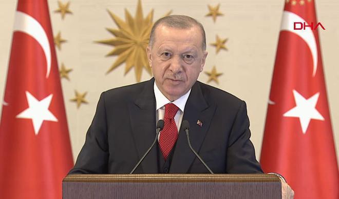 Cumhurbaşkanı Erdoğan'dan aşı mesajı Cumhurbaşkanı Erdoğan'dan aşı mesajı