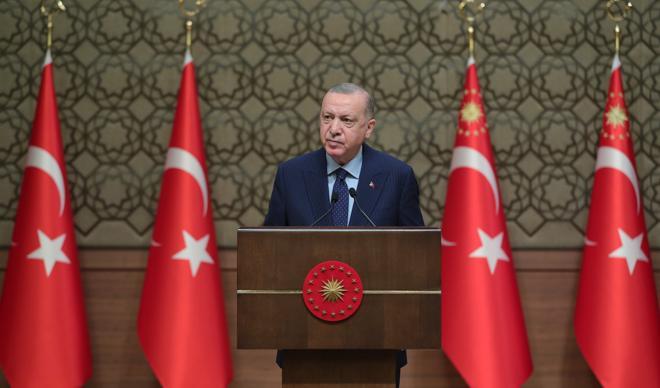 Cumhurbaşkanı Erdoğan'dan aşı açıklaması Cumhurbaşkanı Erdoğan'dan aşı açıklaması