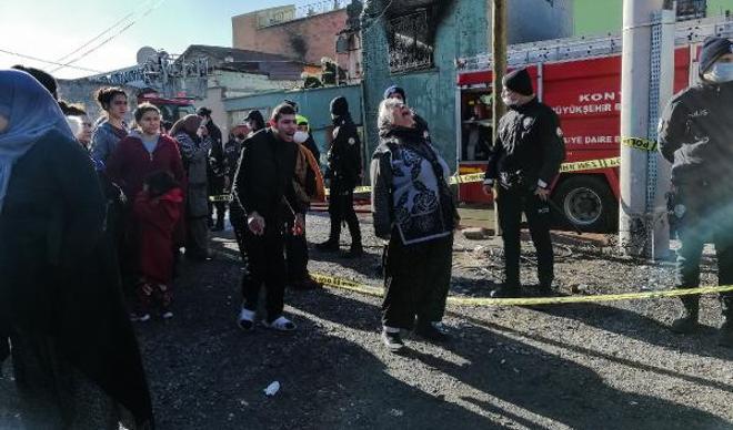 Konya'da kahreden yangın Konya'da kahreden yangın