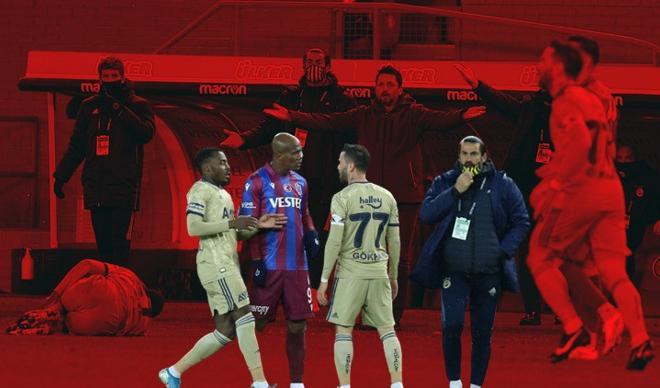 Trabzonspor-Fenerbahçe maçında gergin anlar! Volkan Demirel, Nwakaeme , Gökhan Gönül ve karar sonrası Erol Bulut... Trabzonspor-Fenerbahçe maçında gergin anlar! Volkan Demirel, Nwakaeme , Gökhan Gönül ve karar sonrası Erol Bulut...