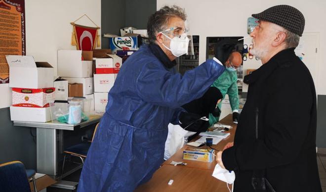 Bazı camilerde ücretsiz test uygulaması başlatıldı Bazı camilerde ücretsiz test uygulaması başlatıldı