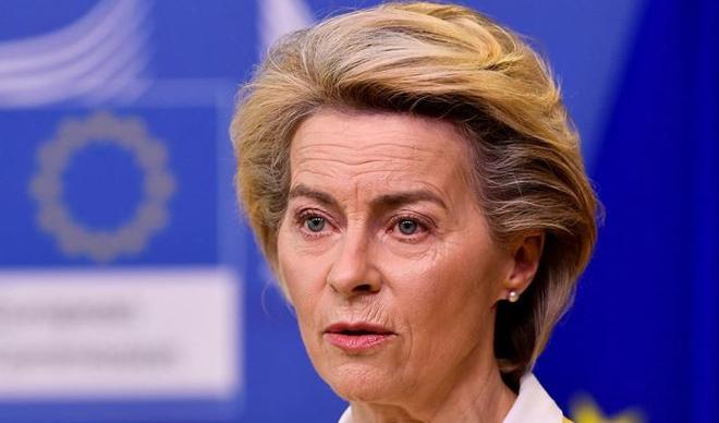 AB Komisyonu Başkanı von der Leyen aşı oldu AB Komisyonu Başkanı von der Leyen aşı oldu