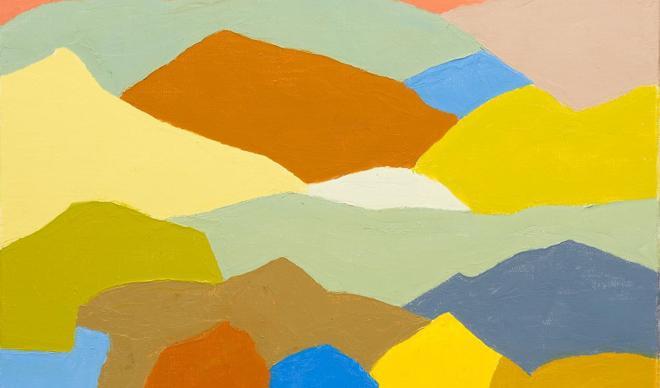 Etel Adnan resimleri: Renklerle yazılmış şiirler Etel Adnan resimleri: Renklerle yazılmış şiirler