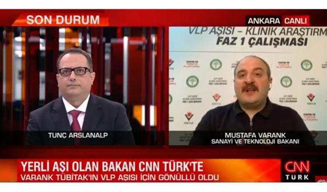 Yan etki oldu mu? Yerli aşı olan Bakan Varank, çağrı yaptı Yan etki oldu mu? Yerli aşı olan Bakan Varank, çağrı yaptı