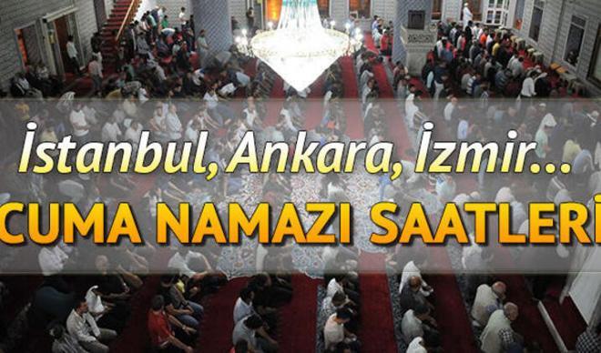 Cuma namazı saati: 23 Nisan cuma namazı saat kaçta kılınacak? İstanbul, Ankara, İzmir ve il il cuma namazı vakitleri Cuma namazı saati: 23 Nisan cuma namazı saat kaçta kılınacak? İstanbul, Ankara, İzmir ve il il cuma namazı vakitleri