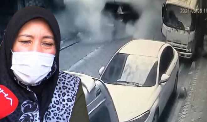 Çöken binanın altında kalmaktan son anda kurtuldu! Gözyaşlarıyla anlattı Çöken binanın altında kalmaktan son anda kurtuldu! Gözyaşlarıyla anlattı