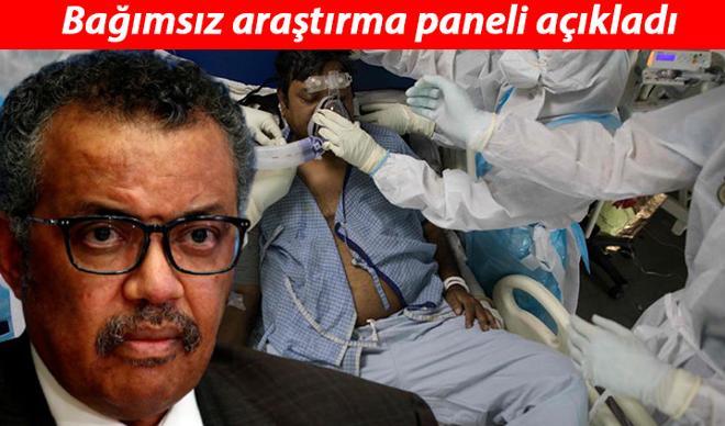 Bağımsız panel DSÖ'yü suçladı: Salgın engellenebilirdi! Bağımsız panel DSÖ'yü suçladı: Salgın engellenebilirdi!