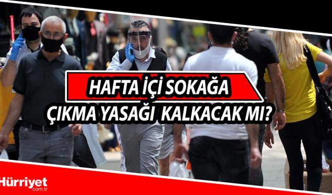 Hafta içi sokağa çıkma yasağı kaldırıldı mı, ne zaman kalkacak? 21 Haziran'da kritik başlıklar masada' Hafta içi sokağa çıkma yasağı kaldırıldı mı, ne zaman kalkacak? 21 Haziran'da kritik başlıklar masada'