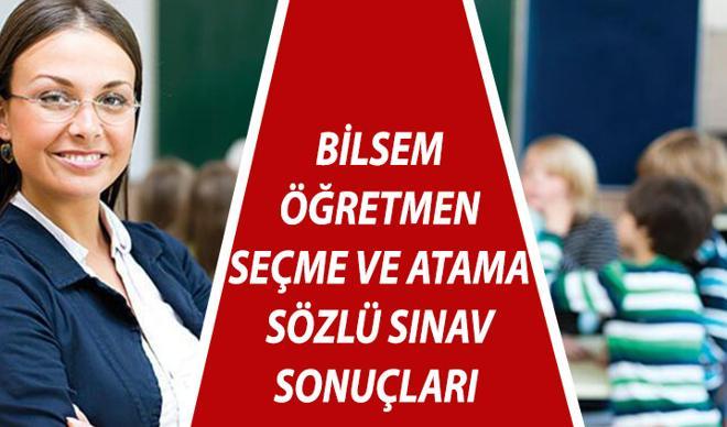 BİLSEM öğretmen sözlü sınav sonuçları açıklandı: 2021 BİLSEM öğretmen seçme ve atama sınav sonucu sorgulama ekranı! BİLSEM öğretmen sözlü sınav sonuçları açıklandı: 2021 BİLSEM öğretmen seçme ve atama sınav sonucu sorgulama ekranı!