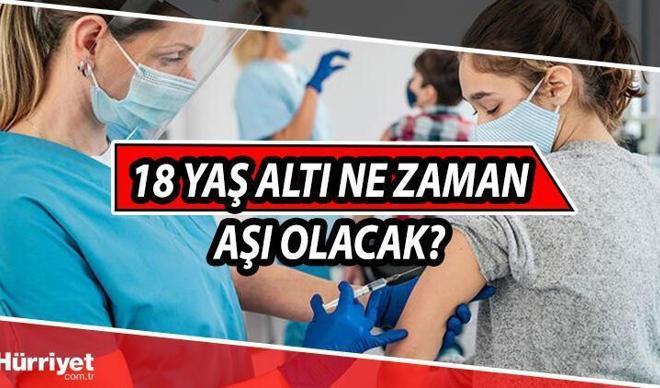 18 yaş altı ne zaman aşı olacak? 18 yaş altı çocuklara aşı randevusu açıldı mı? İşte aşı sırasında son durum! 18 yaş altı ne zaman aşı olacak? 18 yaş altı çocuklara aşı randevusu açıldı mı? İşte aşı sırasında son durum!