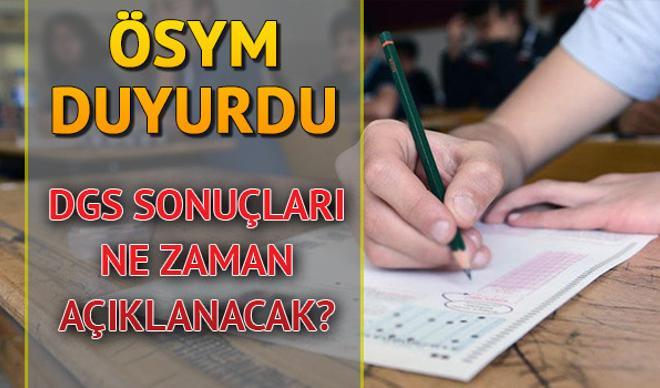DGS sonuçları ne zaman açıklanacak, açıklandı mı? 2021-DGS sonuç sorgulama ekranı ÖSYM.gov.tr'de olacak! DGS sonuçları ne zaman açıklanacak, açıklandı mı? 2021-DGS sonuç sorgulama ekranı ÖSYM.gov.tr'de olacak!