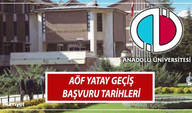 AÖF yatay geçiş başvurusu ne zaman bitecek? 2021-2022 Açıköğretim yatay geçiş başvuru şartları! AÖF yatay geçiş başvurusu ne zaman bitecek? 2021-2022 Açıköğretim yatay geçiş başvuru şartları!