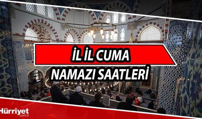 Cuma namazı saatleri: 6 Ağustos cuma namazı saat kaçta? İstanbul-Ankara-İzmir ve il il cuma namazı vakitleri bilgisi Cuma namazı saatleri: 6 Ağustos cuma namazı saat kaçta? İstanbul-Ankara-İzmir ve il il cuma namazı vakitleri bilgisi