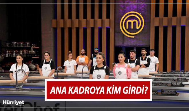 MasterChef'te kim kazandı, kadroya kim girdi? İşte 16 Eylül MasterChef'te ana kadroya giren yarışmacı MasterChef'te kim kazandı, kadroya kim girdi? İşte 16 Eylül MasterChef'te ana kadroya giren yarışmacı