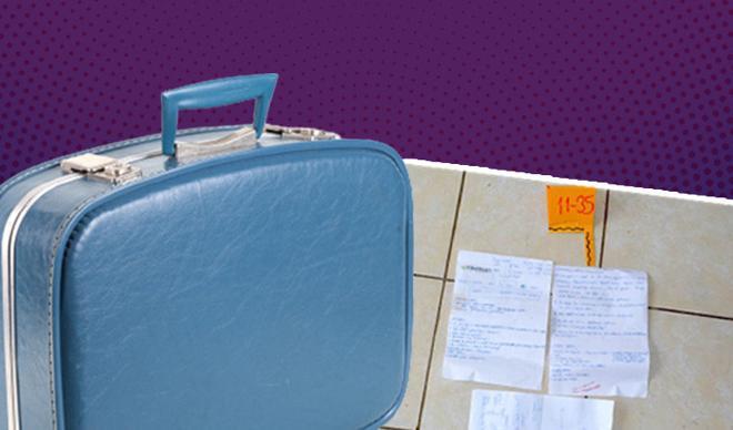 Hain plan mavi valizden çıktı! El yazısı notlar ve parmak izleri bulundu... Hain plan mavi valizden çıktı! El yazısı notlar ve parmak izleri bulundu...