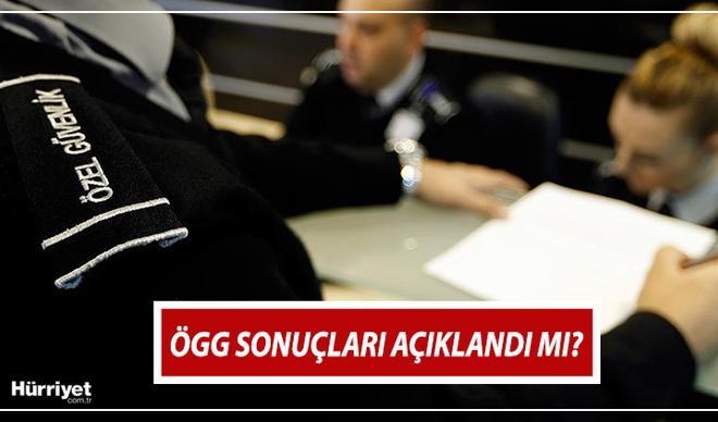 ÖGG sonuçları ne zaman açıklanacak? 94. dönem ÖGG (özel güvenlik) sınav sonuç ekranı için gözler EGM'de ÖGG sonuçları ne zaman açıklanacak? 94. dönem ÖGG (özel güvenlik) sınav sonuç ekranı için gözler EGM'de
