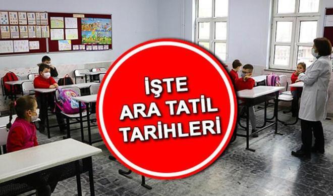 Kasım ara tatili ne zaman, ayın kaçında başlayacak? 2021-2022 eğitim-öğretim dönemi ara tatil takvimi Kasım ara tatili ne zaman, ayın kaçında başlayacak? 2021-2022 eğitim-öğretim dönemi ara tatil takvimi
