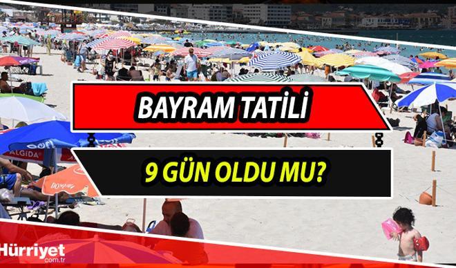 BAYRAM TATİLİ KAÇ GÜN, 9 GÜN MÜ? Ramazan Bayramı tatili uzatıldı mı? İşte 2022 Ramazan Bayramı tatil günleri BAYRAM TATİLİ KAÇ GÜN, 9 GÜN MÜ? Ramazan Bayramı tatili uzatıldı mı? İşte 2022 Ramazan Bayramı tatil günleri