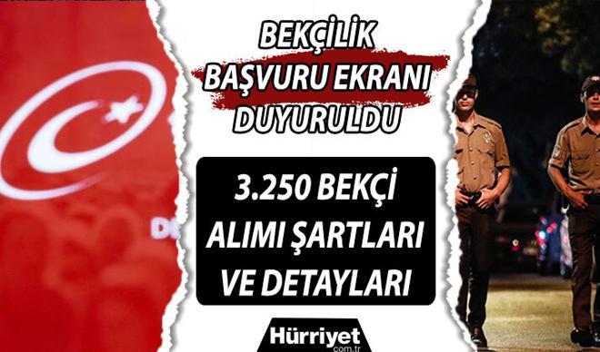 BEKÇİ ALIMI BAŞVURUSU, ŞARTLARI VE SINAV ÜCRETİ: Polis Akademisi 3.250 bekçi alımı yapacak! BEKÇİ ALIMI BAŞVURUSU, ŞARTLARI VE SINAV ÜCRETİ: Polis Akademisi 3.250 bekçi alımı yapacak!