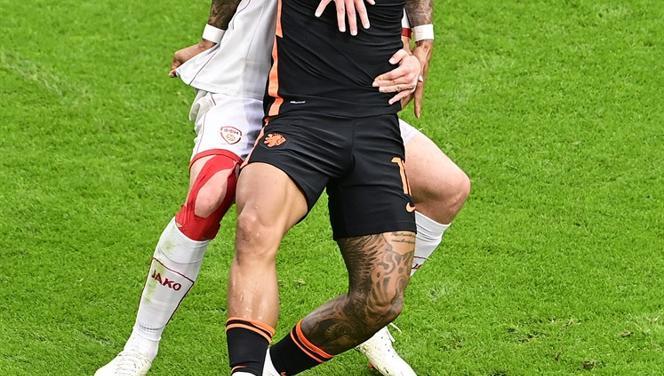 Kuzey Makedonya - Hollanda maçından öne çıkan fotoğraflar Kuzey Makedonya - Hollanda maçından öne çıkan fotoğraflar