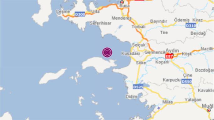 Son dakika haberi İzmirde korkutan deprem