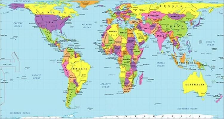 Dünya haritasının ardında yatan saklı gerçek! - Seyahat Haberleri