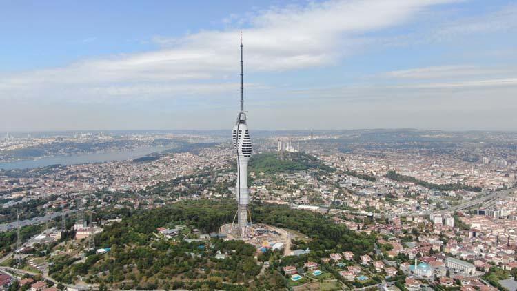 istanbul un sembolu olacak camlica kulesi nde sona yaklasiliyor son dakika haberler