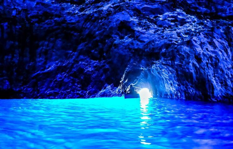 15- Mavi Mağara (Blue Grotto), Capri-İtalya