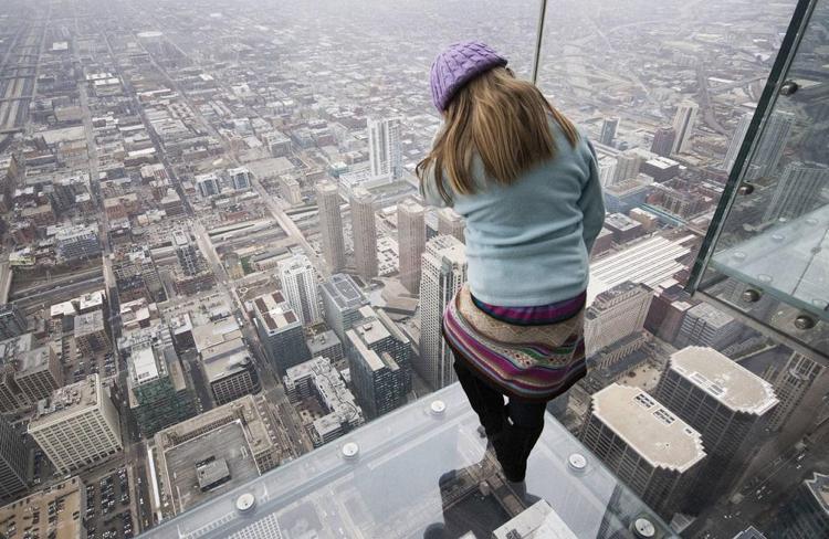 9- Skydeck - Willis Kulesi, Chicago, Illinois