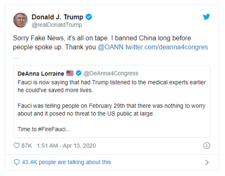 TRUMPIN RETWEETİ OLAY YARATTI