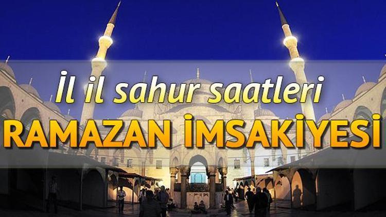 Diyanet 2020 Ramazan Imsakiyesi Yayinlandi Iste Il Il Iftar Ve Sahur Vakitleri Diyanet Ramazan Imsakiyesi