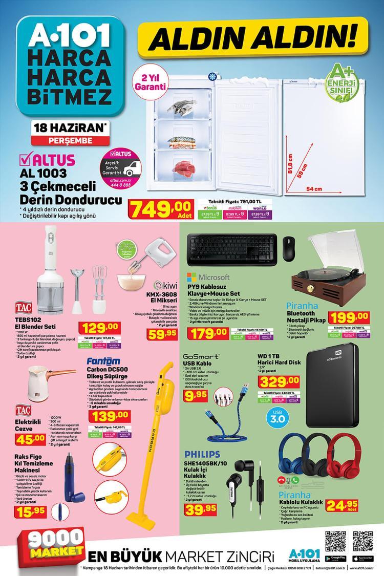 a101 18 haziran 2020 aktuel urunler katalogu yayimlandi iste a101 aktuel katalogu