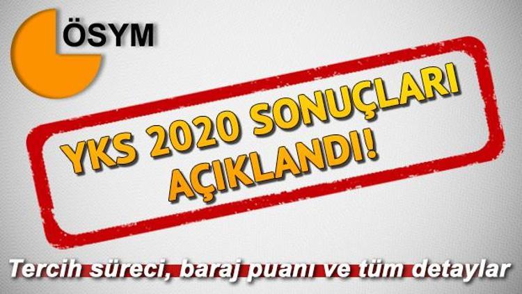 Osym Sinav Sonuclari Yks Sorgulama Ekrani Tyt Ayt Yks 2020 Turkiye Birincileri Ve Baraj Puani Bilgileri Haberler Hurriyet