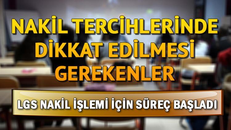 Lgs 2 Tercih Sonuclari Icin Tikla 2020 Lgs 1 Nakil Yerlestirme Sonuclari Sorgulama Ekrani Son Dakika Milliyet