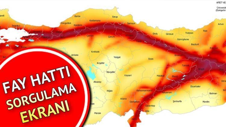 fay hatti haritasi evimin altindan fay hatti geciyor mu iste mta turkiye fay hatlari sorgulama ekrani