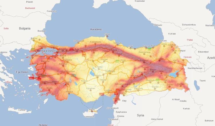 Deprem Fay Hatti Haritasi 2020 Mta Evimizin Altindan Fay Hatti Geciyor Mu Sorgulama Ekrani Son Dakika Haberleri Internet