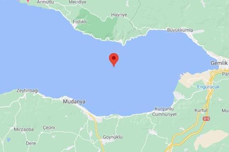 Earthquake in Gemlik