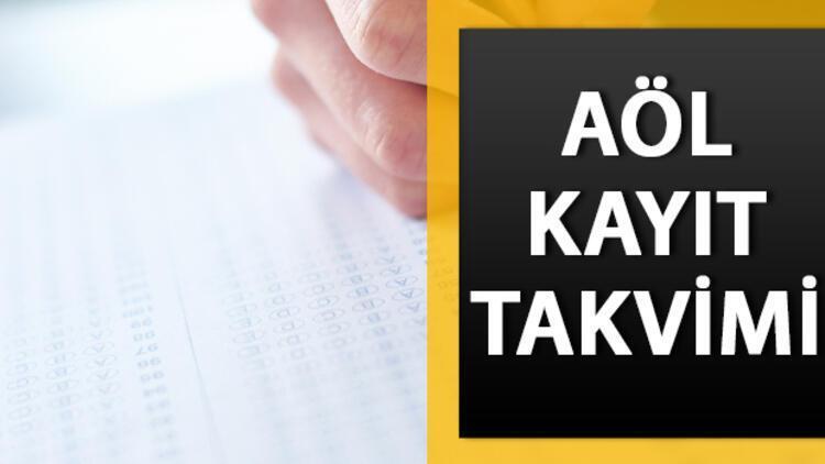 Aol Kayit Takvimi 2020 2021 Acik Lise 2 Donem Kayit Ve Kayit Yenileme Ne Zaman Son Dakika Egitim Haberleri