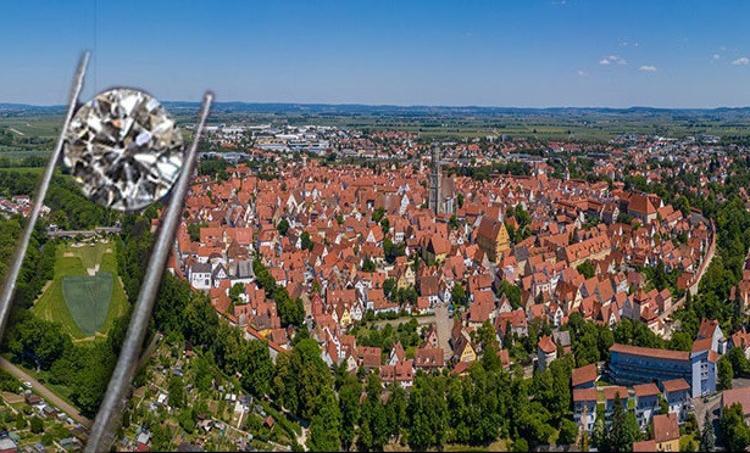 72 bin ton elmasin oldugu yere kasaba kurdular her sey gok tasi carpmasi sonrasi oldu seyahat haberleri