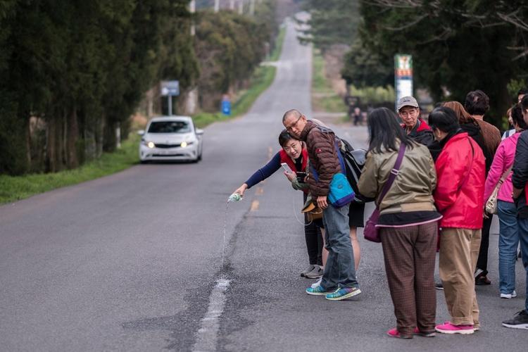 Güney Kore’deki gizemli yol