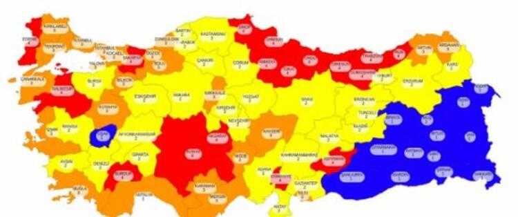 Yozgat Kastamonu Nevsehir N Yeni Rengi Belli Oldu Mu Yuksek Riskli Mi Yeni Risk Haritasi Merak Konusu Son Dakika Haberleri