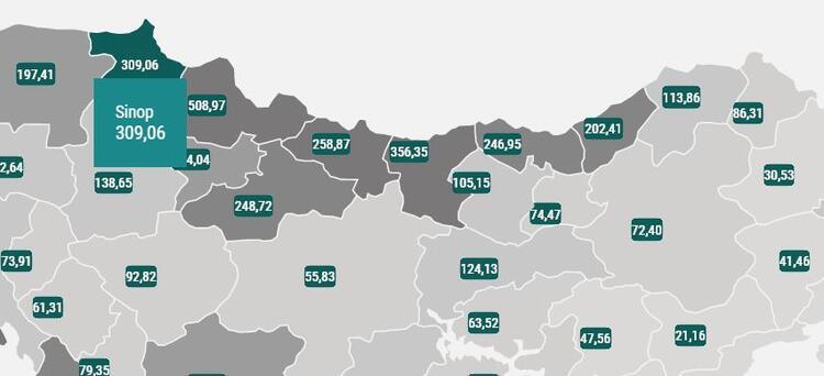 Sinop Samsun Ordu Giresun Trabzon Rize Risk Haritasi Yuksek Risk Devam Ediyor Koronavirus Risk Haritasinda Illerimizdeki Son Durum Son Dakika Haberleri Internet